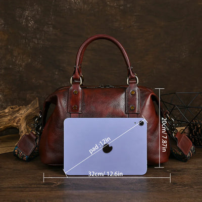 Brown Leather Vintage Bag