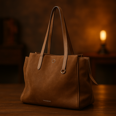 Leather Tote Bag for Women Ava
