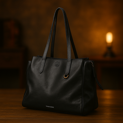 Leather Tote Bag for Women Ava