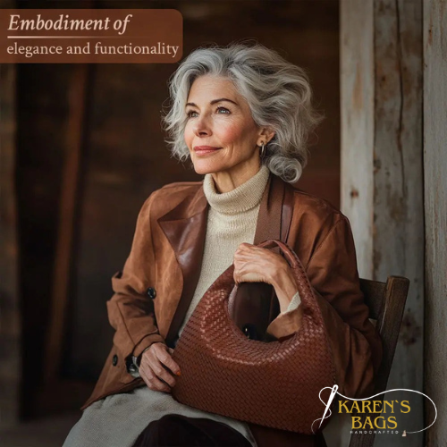 Woven Hobo Bag - Karen's Timeless Style