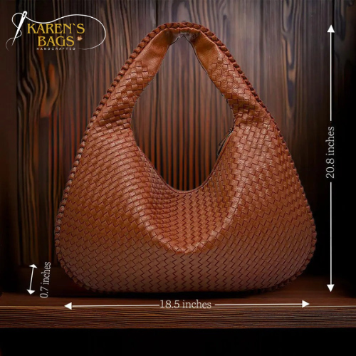 Woven Hobo Bag - Karen's Timeless Style