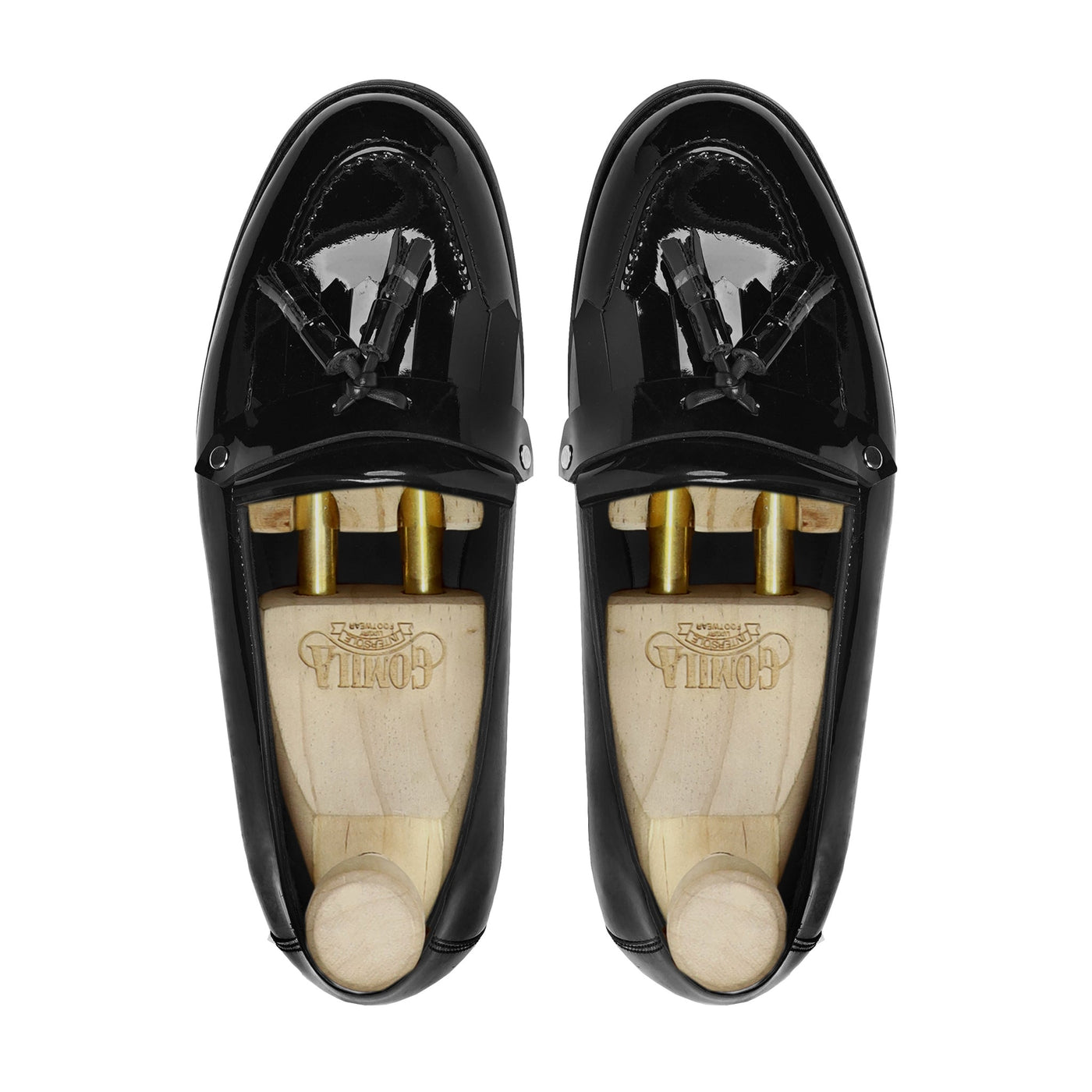 Morgan - Ladies Black Patent Leather Loafer