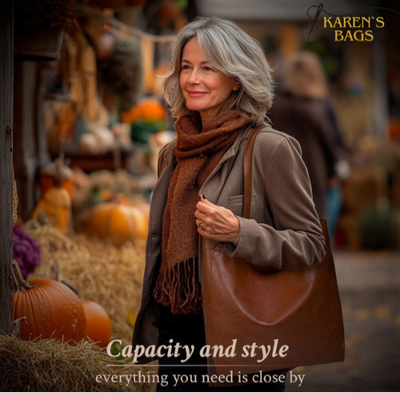 Lorena’s Modern Chic | Stylish Leather Bag