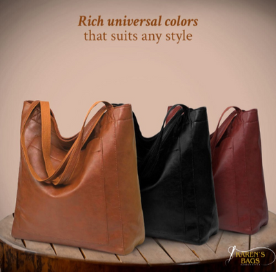 Lorena’s Modern Chic | Stylish Leather Bag