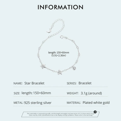 Adjustable LengthCharm Chain Bracelet Gift