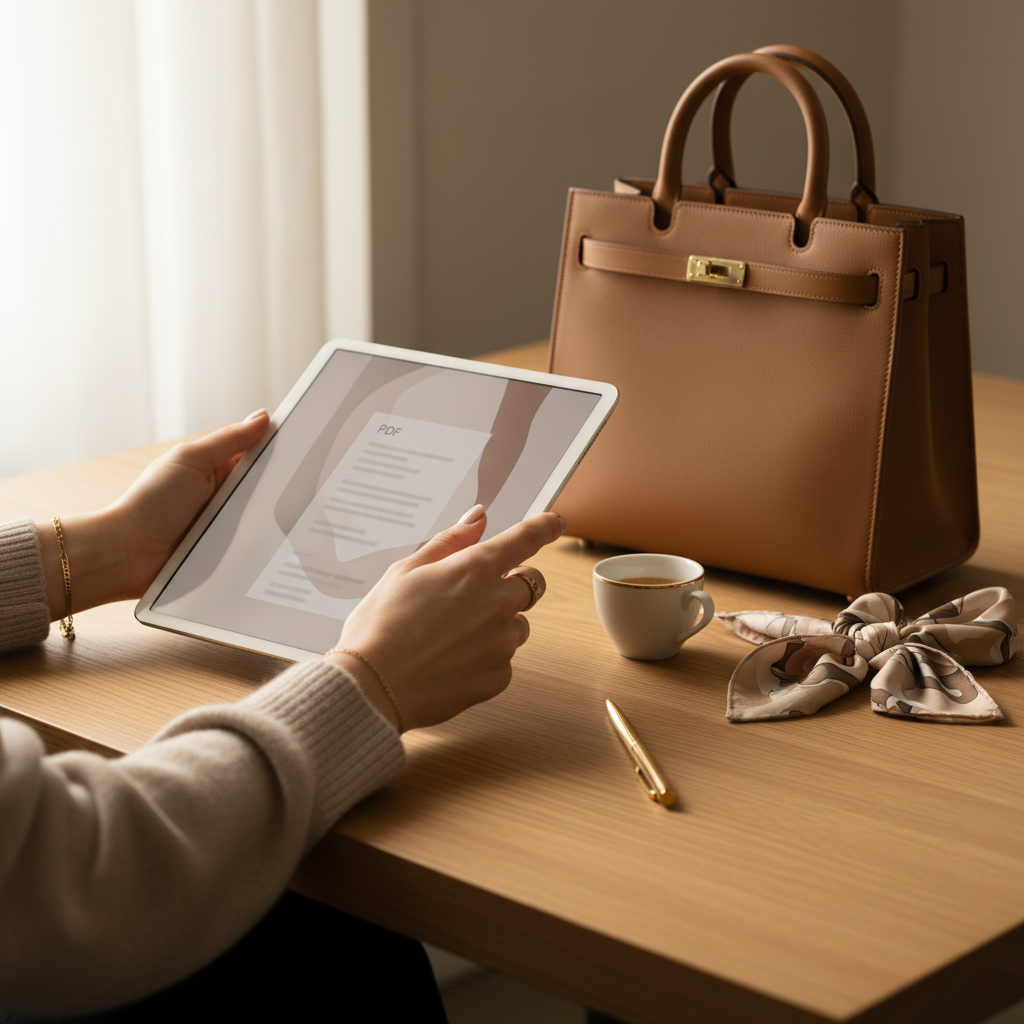 The Ultimate Luxury Designer Bag Buying Guide (Digital PDF)
